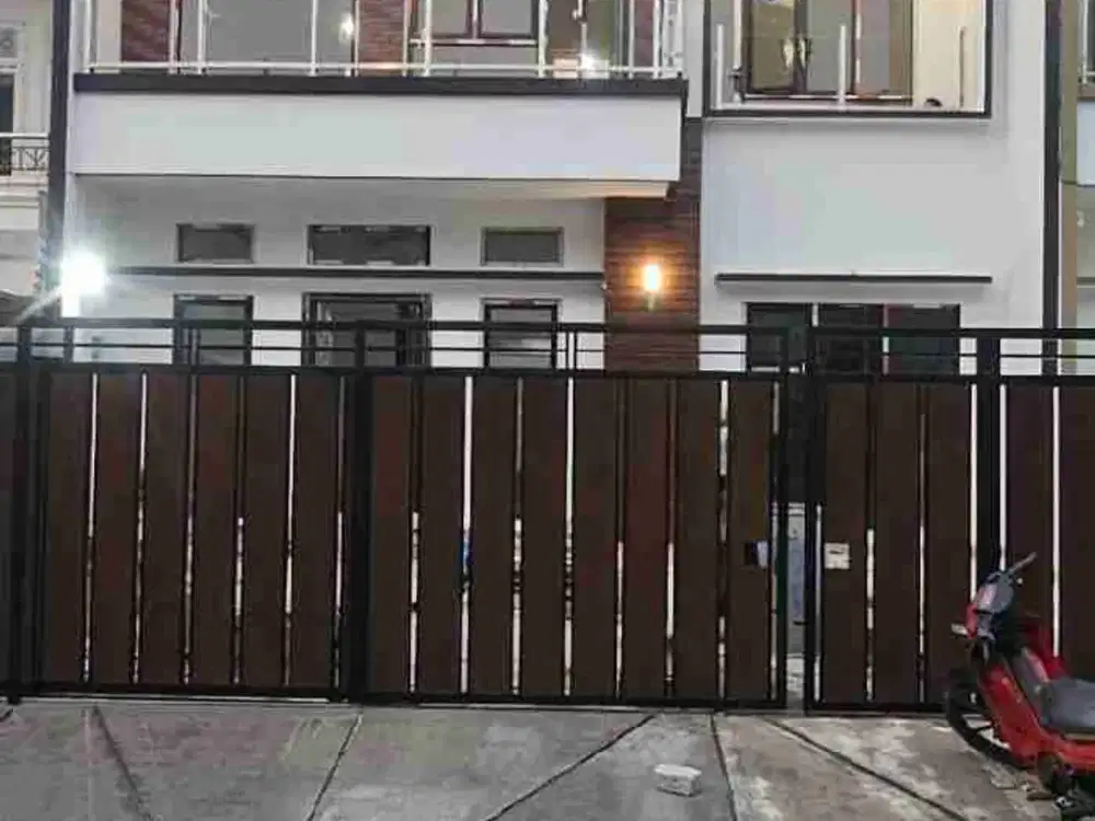 Dijual Rumah Modern Minimalis Row Jalan Besar Kawasan Nusaloka Bsd Tangerang