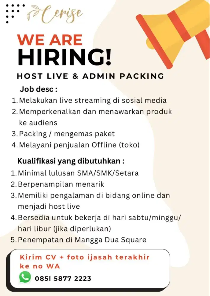Host Live & Admin