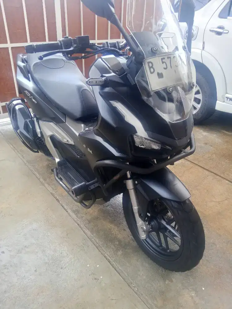 ADV 160 2024 HITAM GLOSSY FULL SKOTLET 99% body msh muluss mesin gres