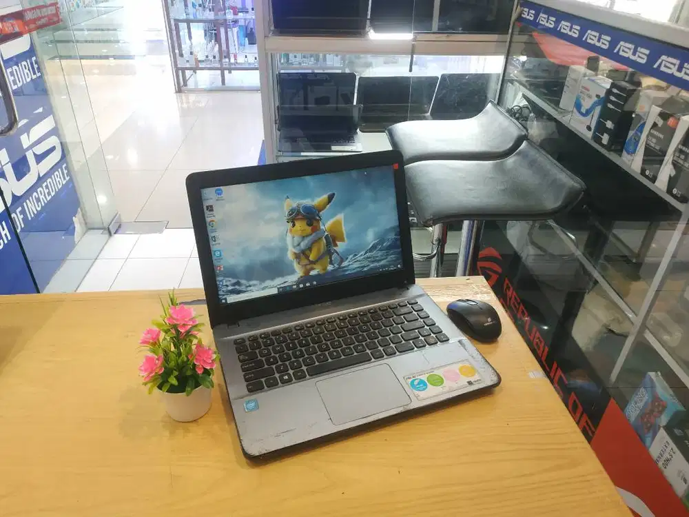 READY LAPTOP ASUS X441S CELERON RAM 2GB SSD 128GB