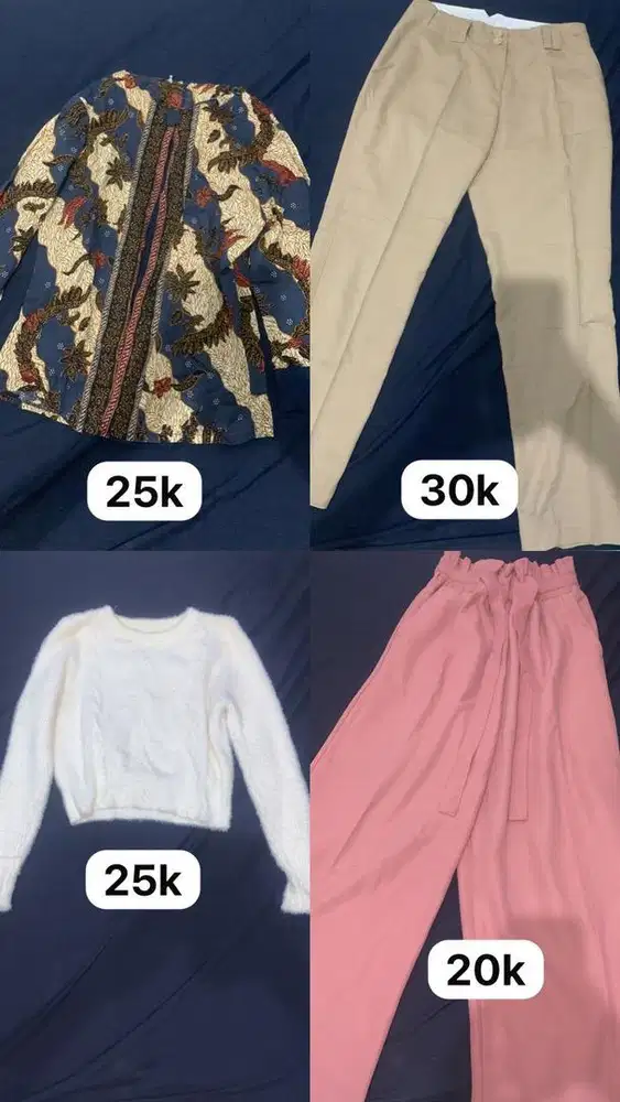 PAKAIAN WANITA SECOND