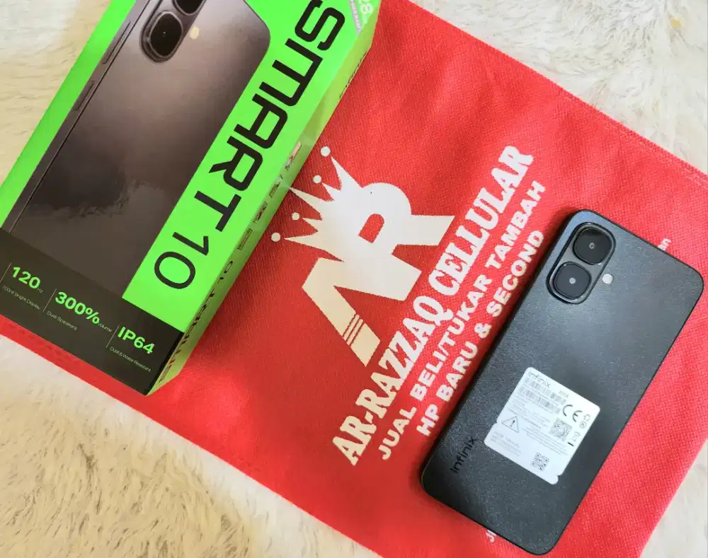 INFINIX SMART 10 4/128 Baterai 5000 mah