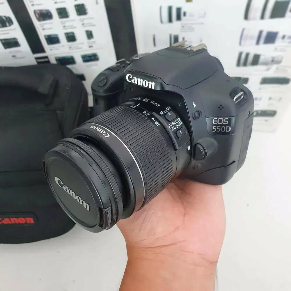 Kamera dslr canon 550d