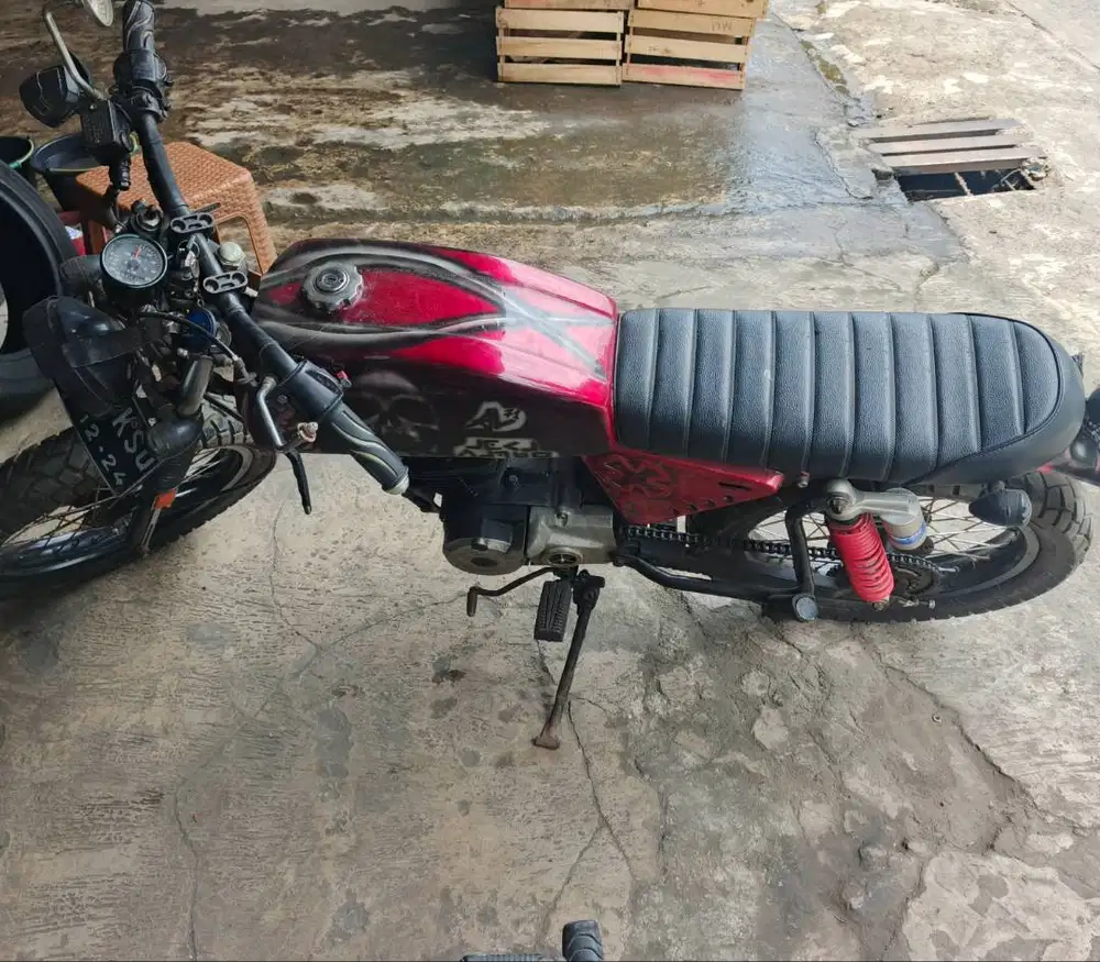 Honda costum mesin sehat