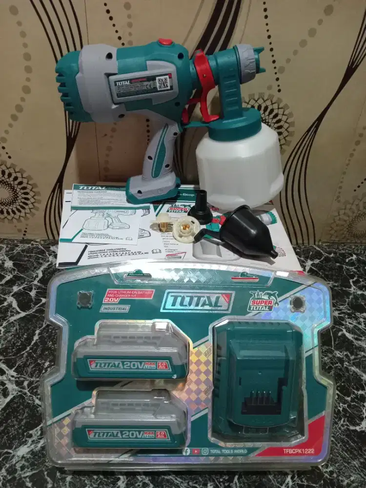 Cordless Spray Guns TOTAl 20V Kondisi Baru