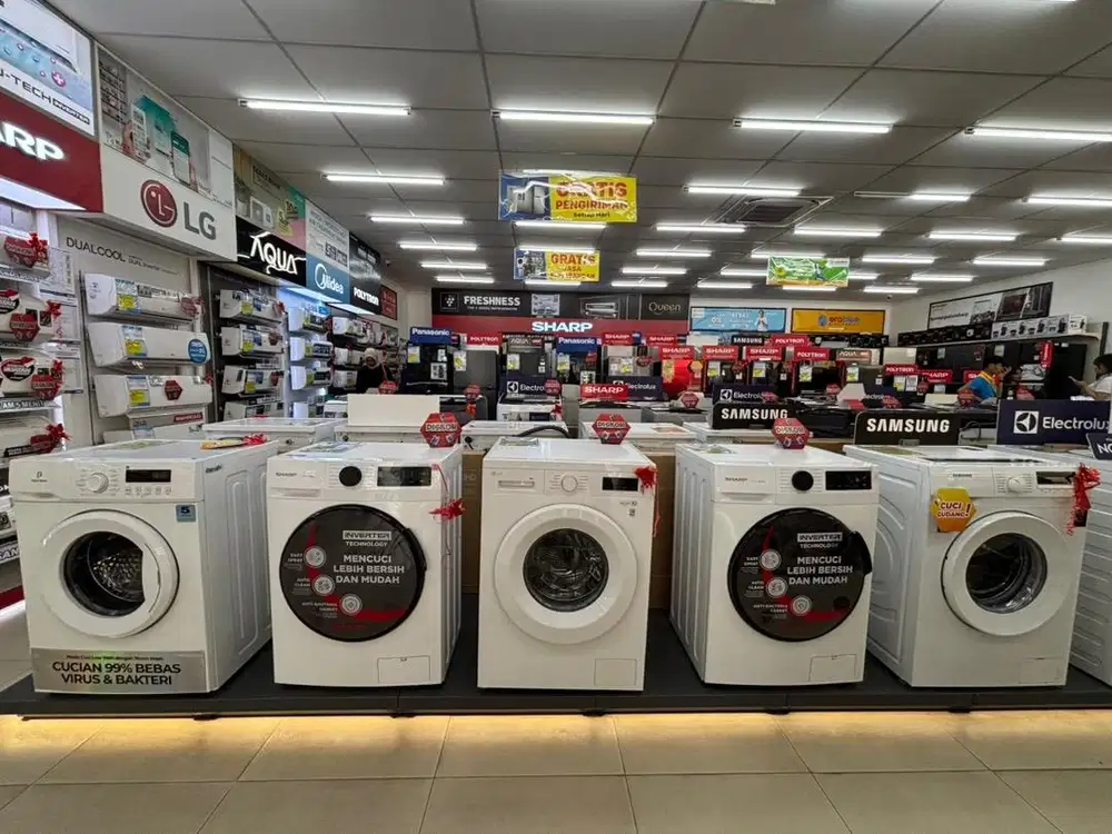 Saya menjual Mesin cuci mulai dari 3 jutaan aja
