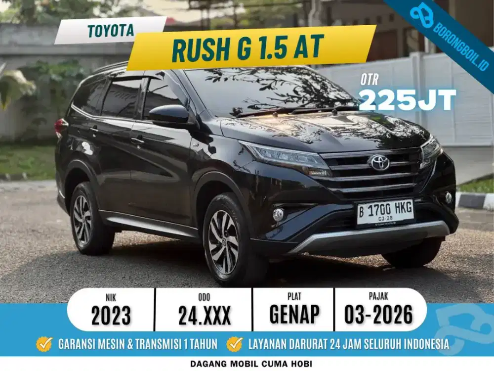 Like New Toyota Rush G 1.5 A/T 2023/2024 Terios