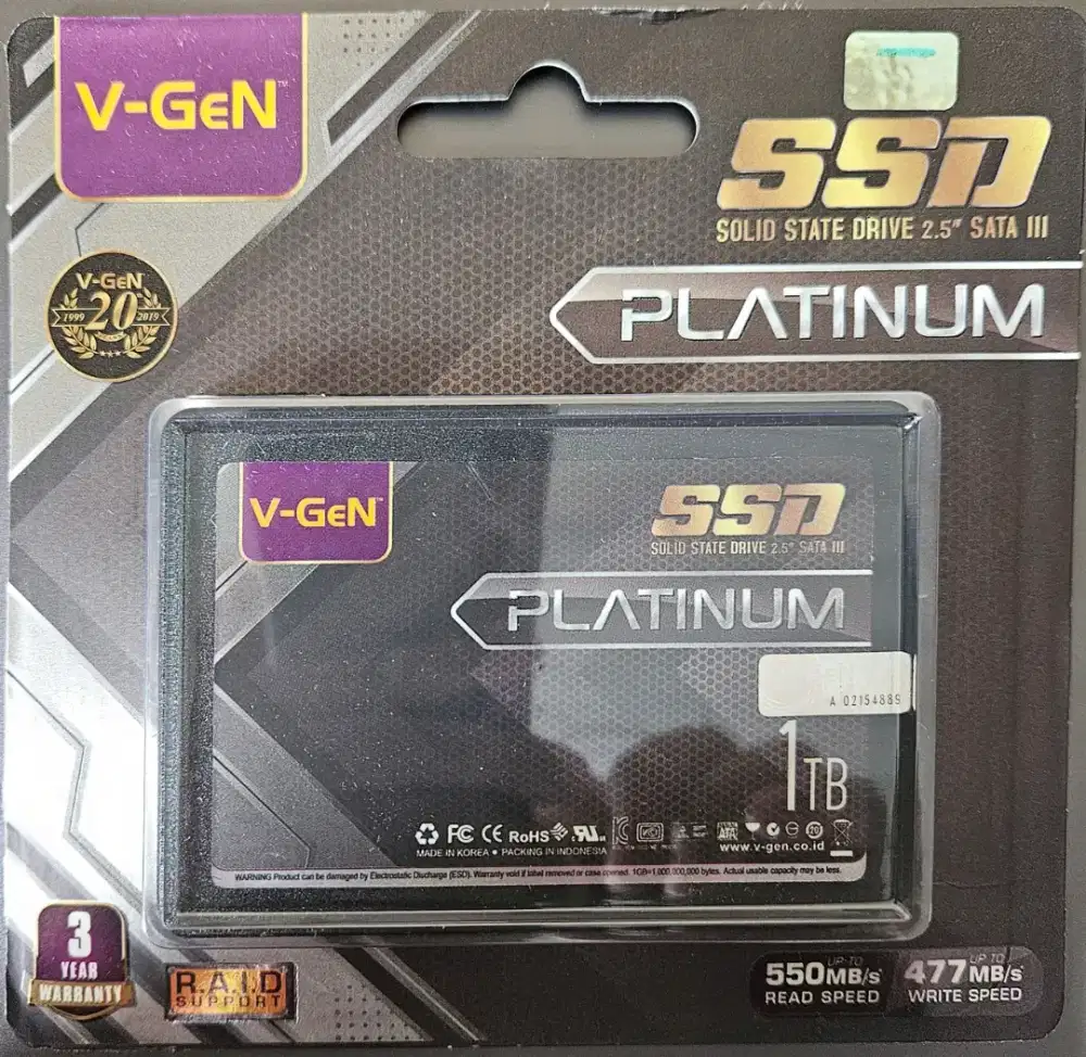 SSD VGEN PLATINUM 1TB