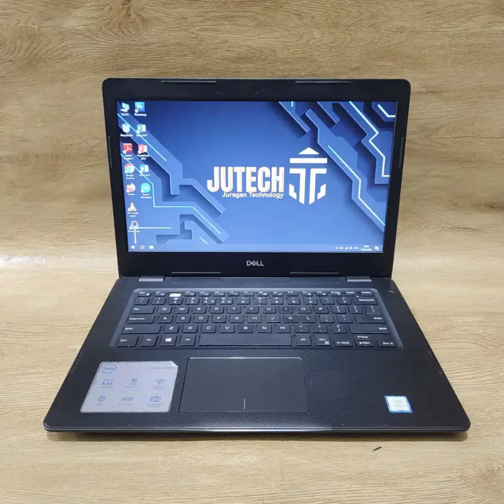 Laptop Dell Slim Core i5 Gen 8 Ram 12GB bonus Mouse Baru Siap pakai