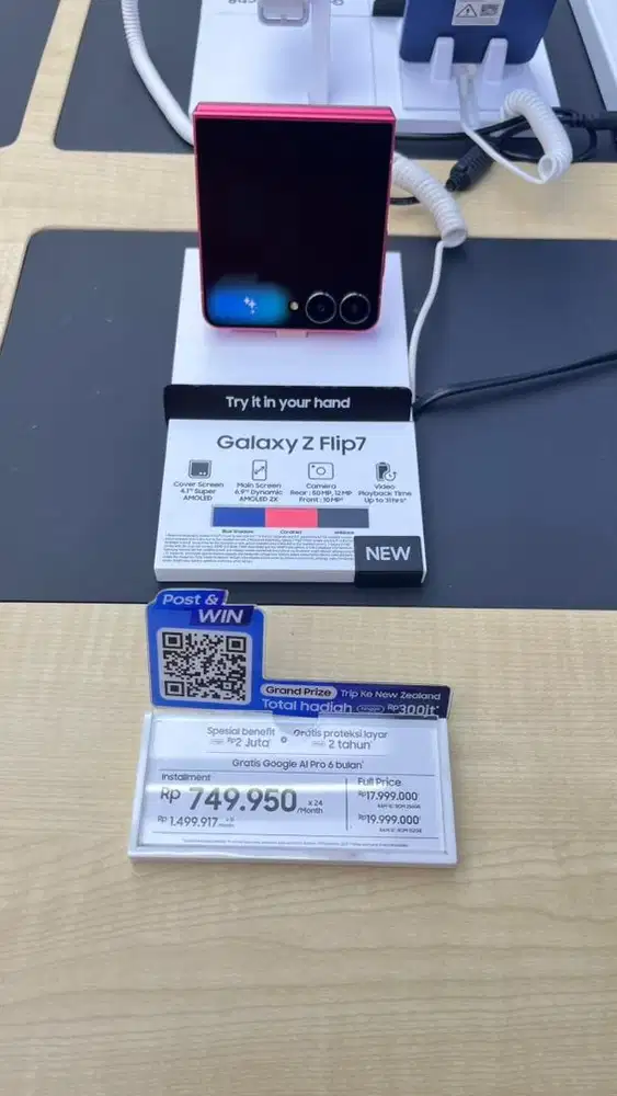 Galaxy Zflip 7 Bunga 0%