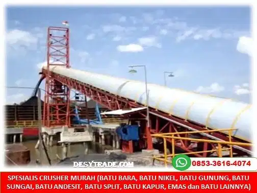 Conveyor Loading Crusher Batu Bara Kap 1000 TPH MURAH
