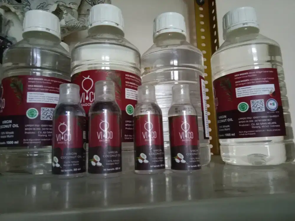 Minyak Virgin Coconut Oil VCO Vico Bagoes