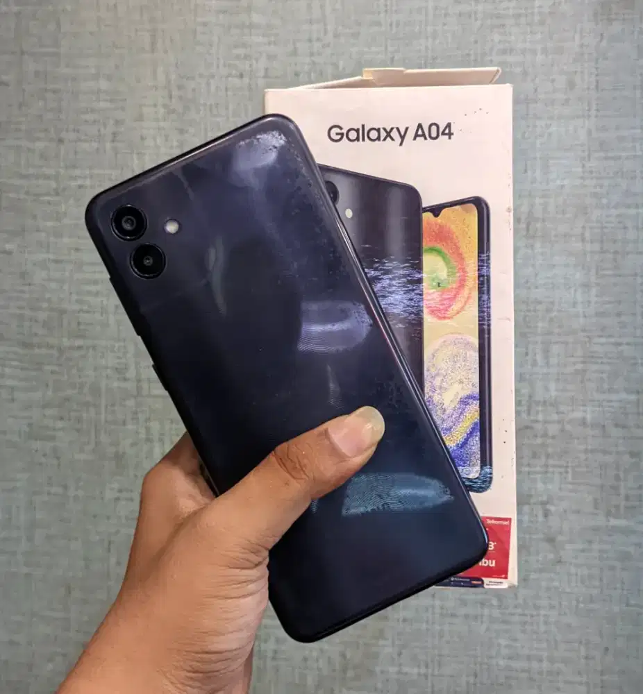 Samsung A04 4/64 Mulus Lengkap Fullset Original SEIN