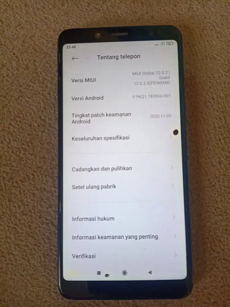 Redmi note 5 ram 3/32