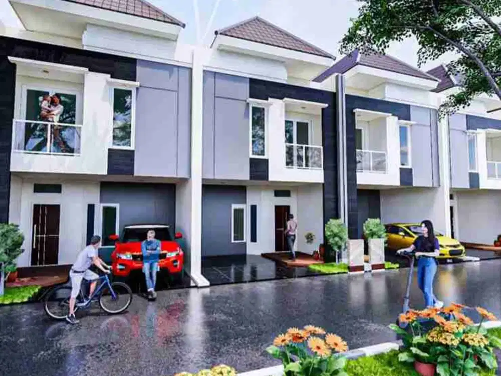 Jual rumah mewah elegant terbaru disukai semua kalangan.