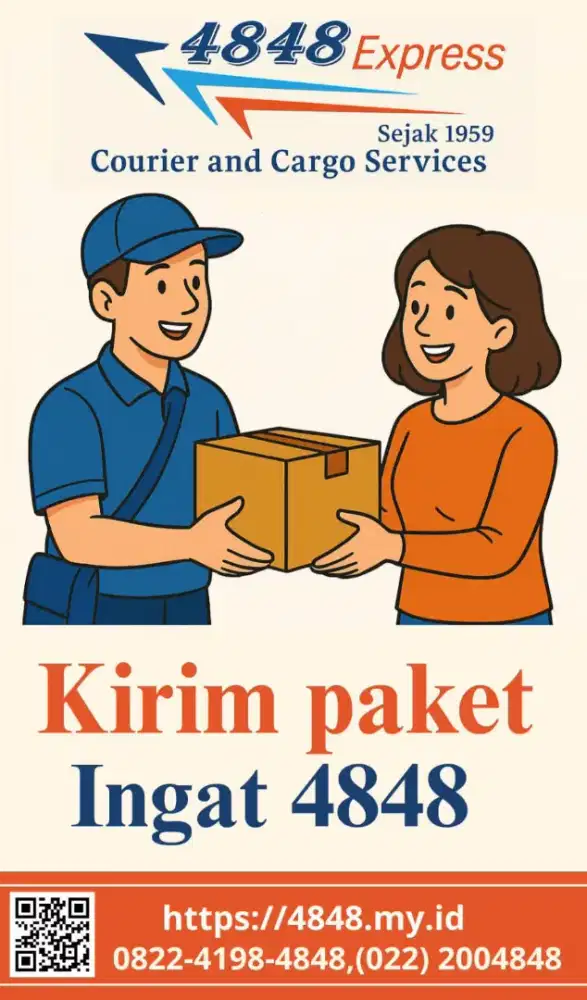 Pengiriman paket kilat 1 hari