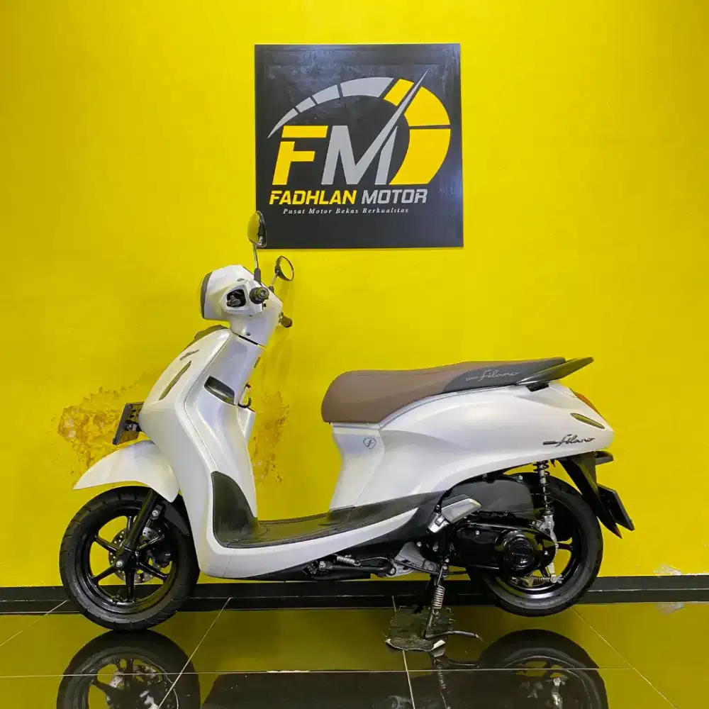 Yamaha Grand Filano Tahun 2023 warna putih km low baru seribu