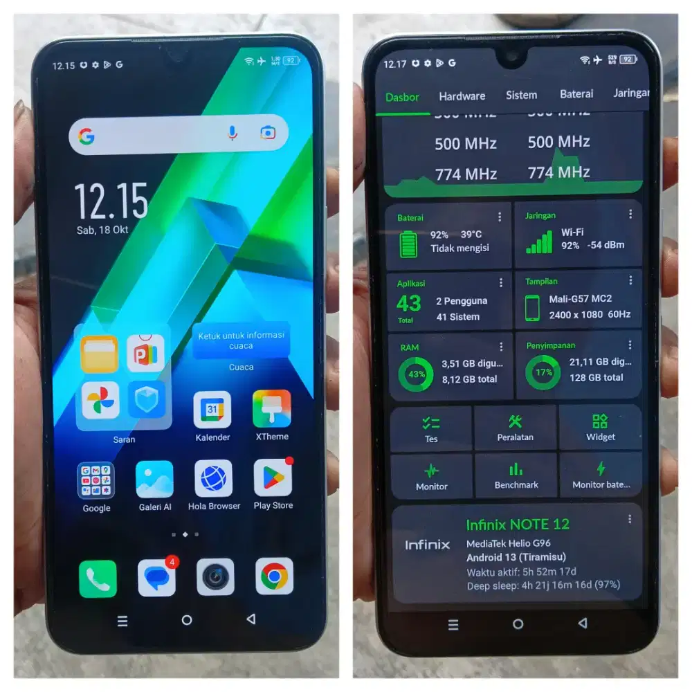 Infinix Note 12 2022 G96 8/128Gb Amoled