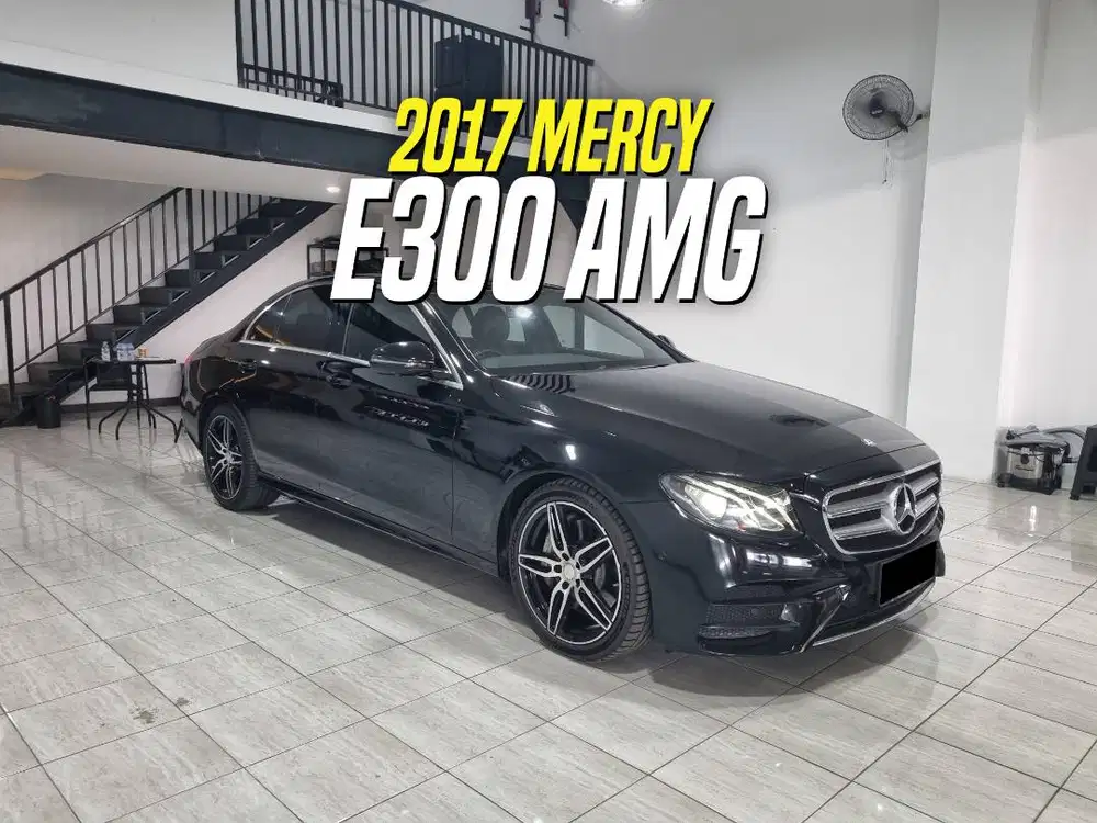 Mercedez Benz E300 AMG 2017 Black Hitam Mercy E 300
