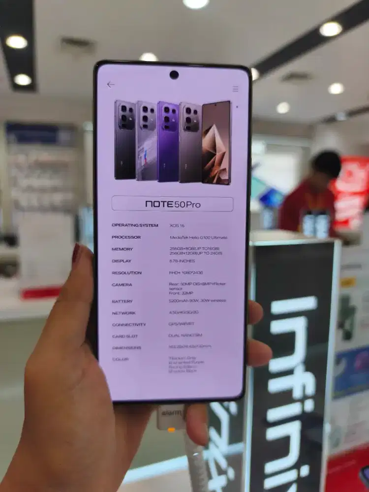 Infinix note 50Pro 4G