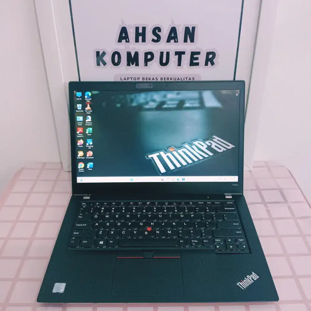 LENOVO THINKPAD T480s INTEL CORE i7-8650U RAM 16GB SSD 256GB 14 BLACK