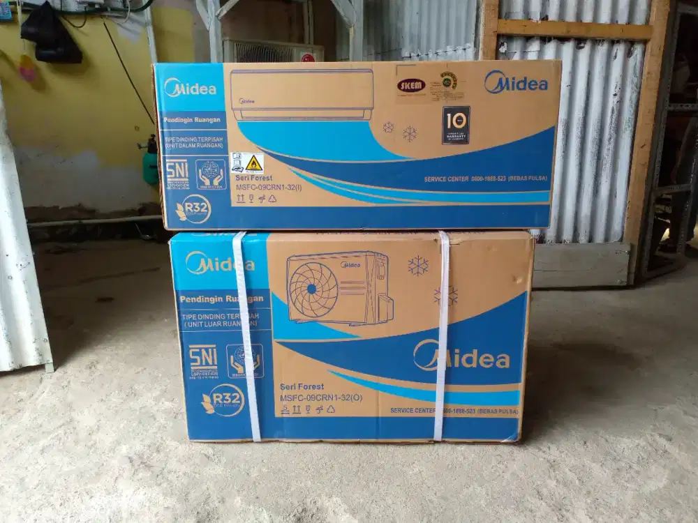 AC Midea 1 PK baru