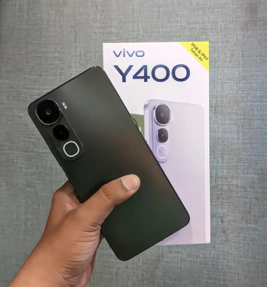 Vivo Y400 8/256 Lengkap Fullset Mulus Nominus Garansi September 2026