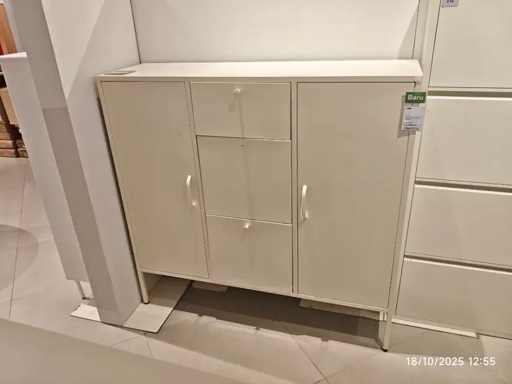 Informa Lena Kabinet 2 Pintu Dengan 3 Laci - Krem