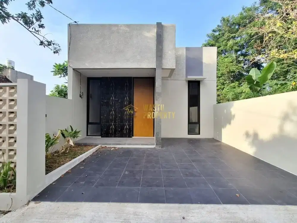 RUMAH SIAP HUNI MINIMALIS MODERN DEKAT SD MODEL SLEMAN