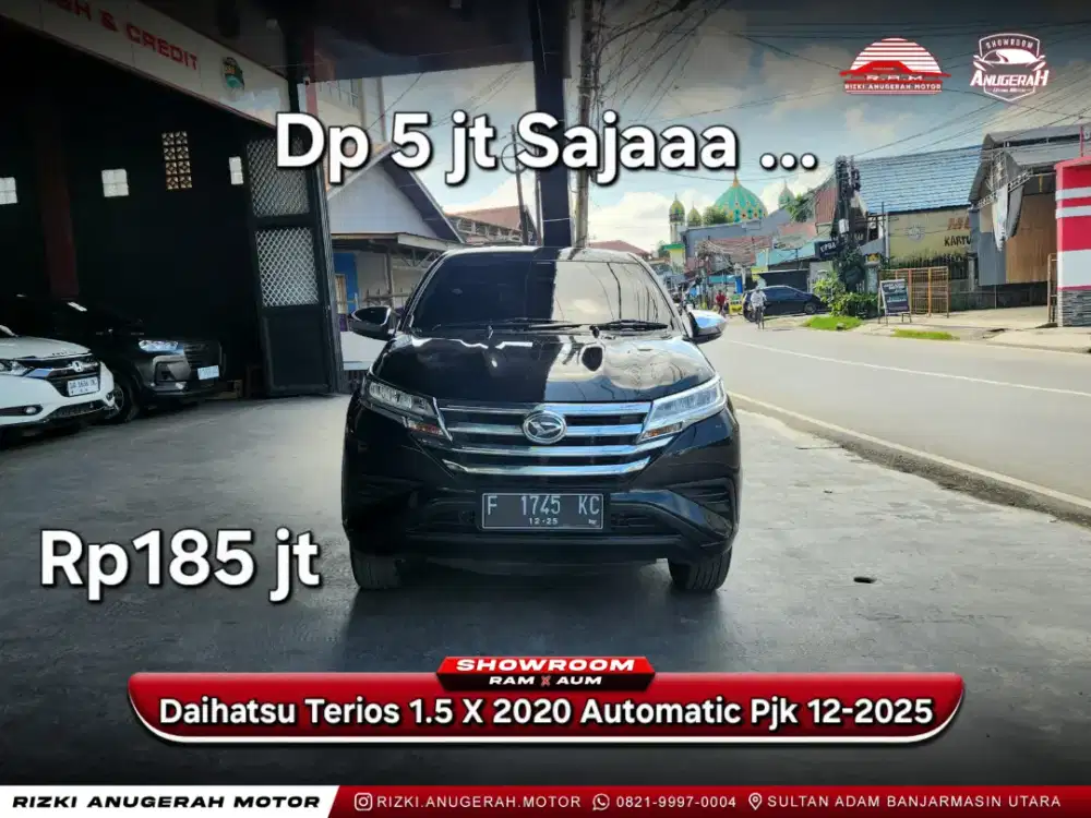 Dp 5jt Daihatsu Terios 1.5 X AT 2020