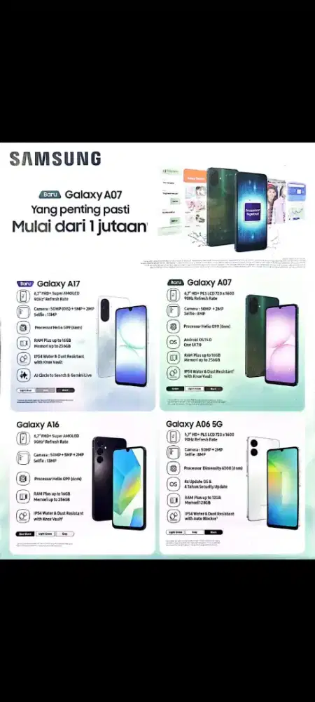 SAMSUNG GALAXY A17