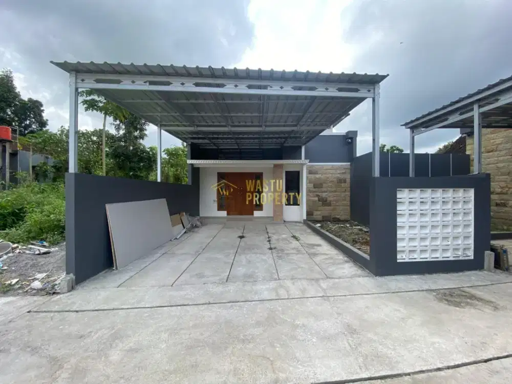 RUMAH BARU SIAP HUNI, TANAH LUAS DEKAT WISATA BLUE LAGON