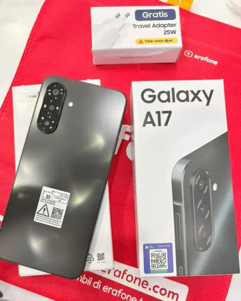 Samsung A17 free krpala charger original
