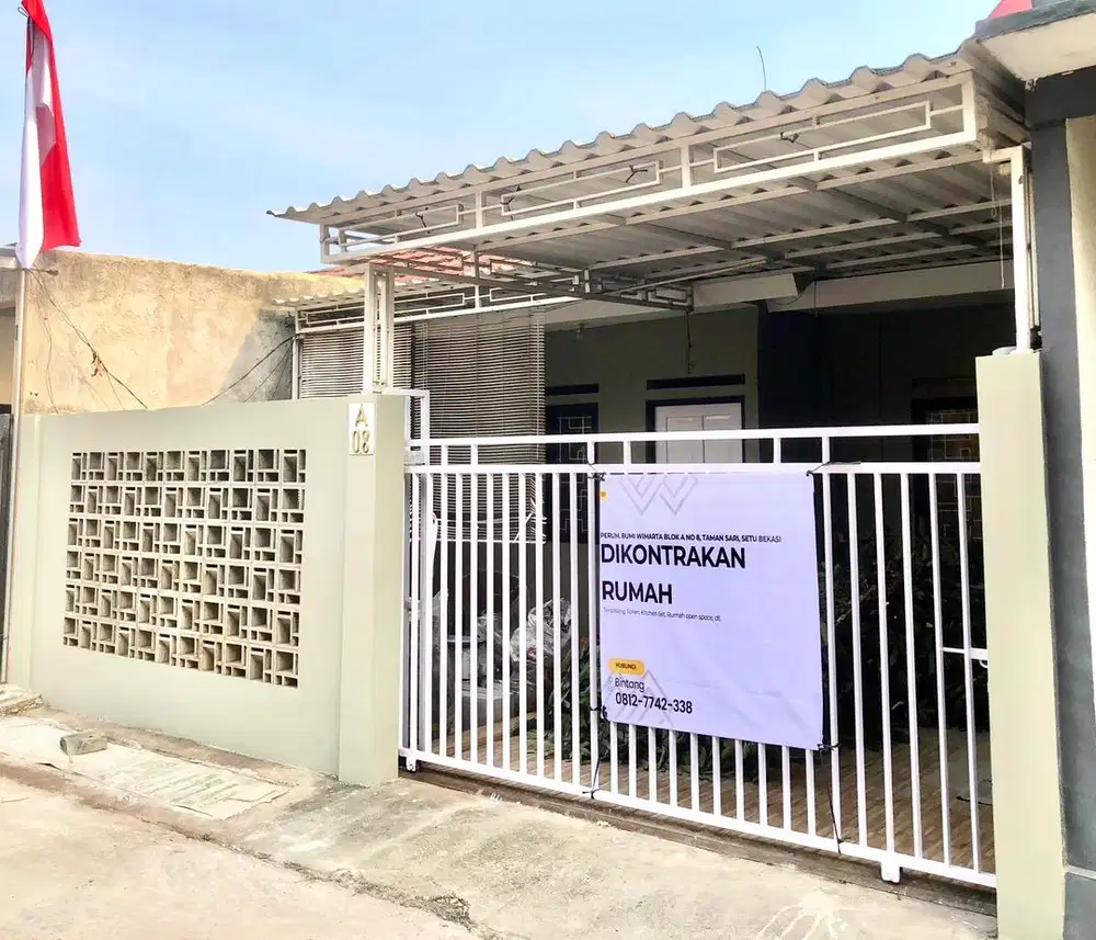 KONTRAKAN RUMAH SETU,BEKASI (lokasi strategis)