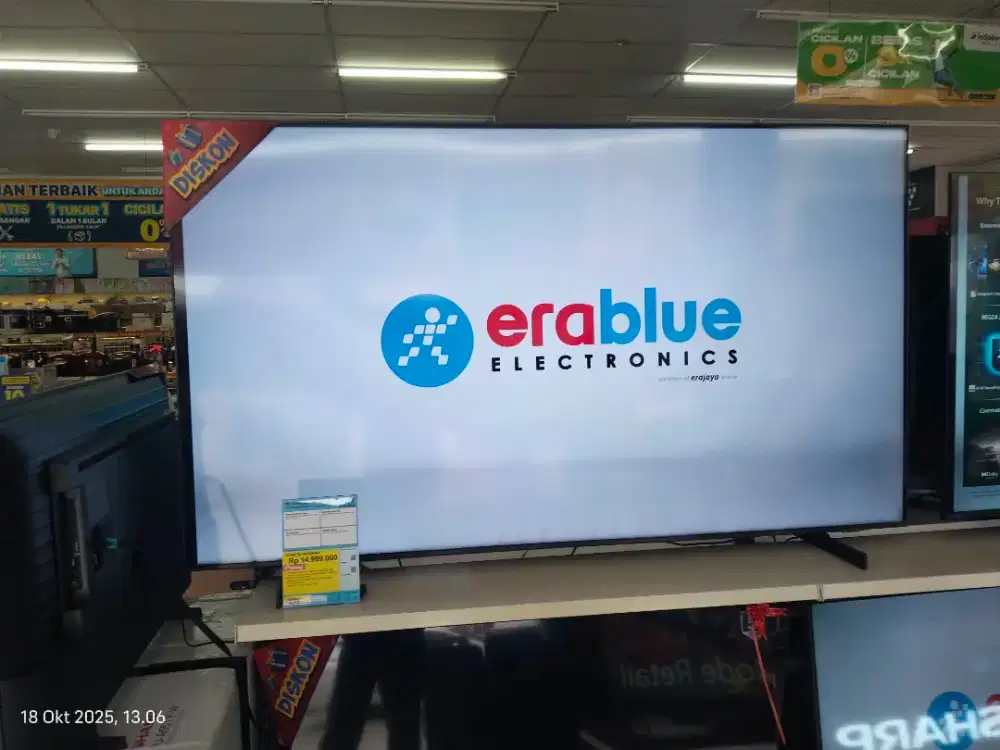 TV DIGITAL SAMSUNG 75 INCH. CICILAN murah tanpa DP, Syarat cukup KTP