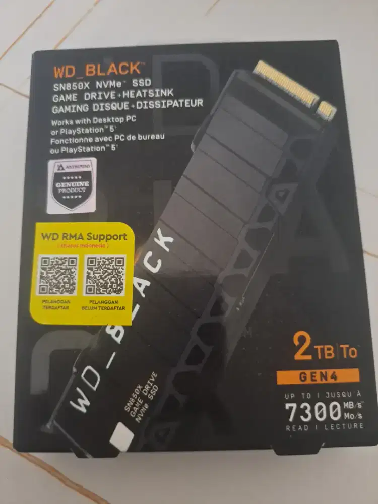 SSD WD Black SN850X 2TB (Gen4)