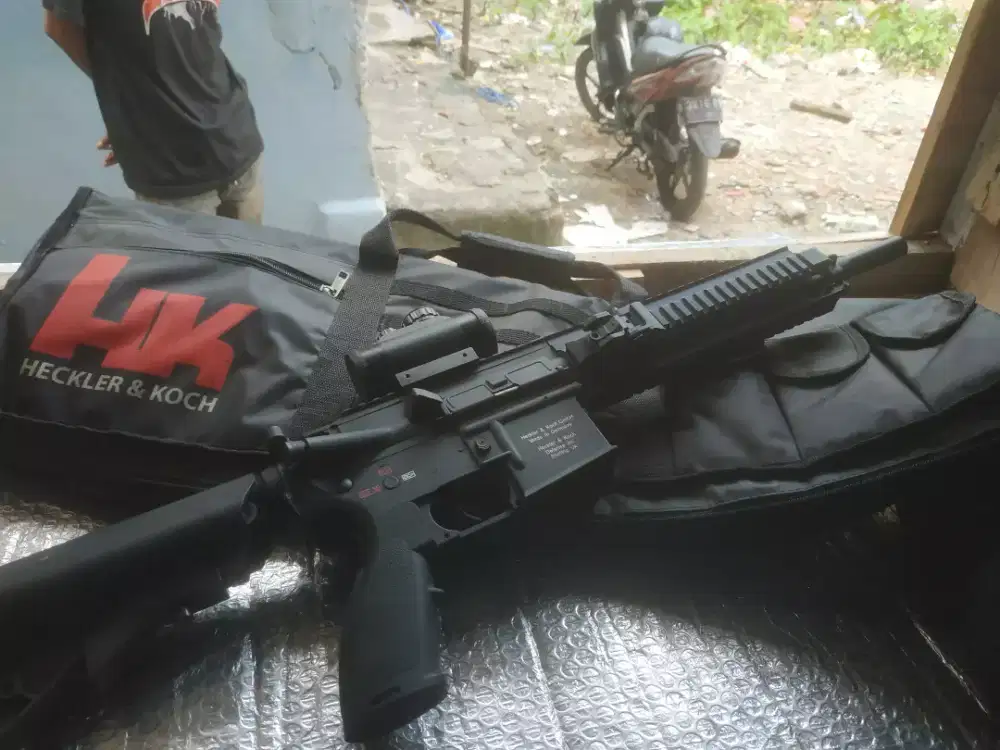 Mainan gun bluster tiga unit