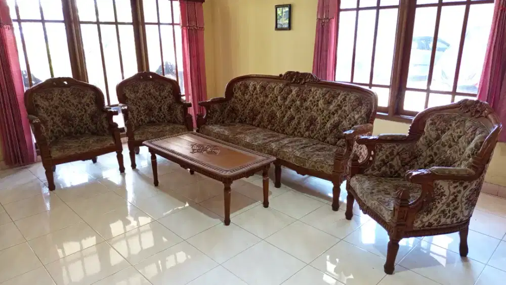 Meja Kursi Kayu Jati
