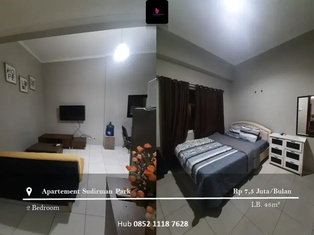 Disewakan Apartement Sudirman Park Low Floor 2BR FF