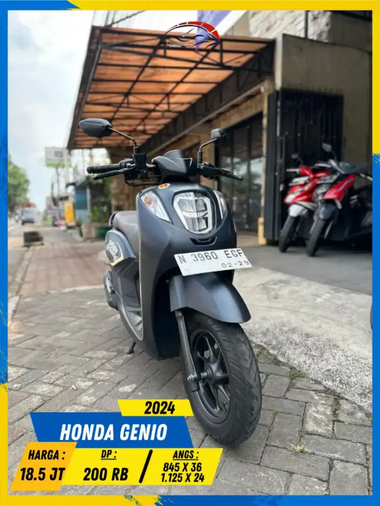 HONDA GENIO 2024 MURAH CIAMIK MASZEHH HIKMAH MOTOR KEPUH MALANG