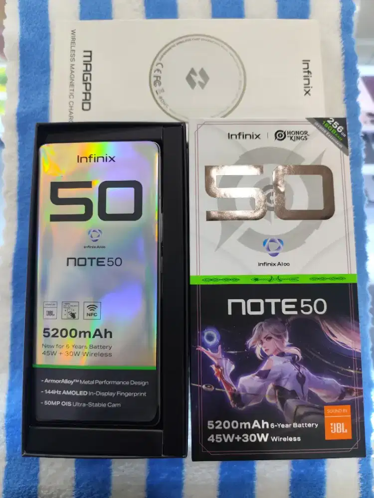 Baru Buka Box Aja Infinix NOTE 50 4G Ram 8/256GB Garansi Full
