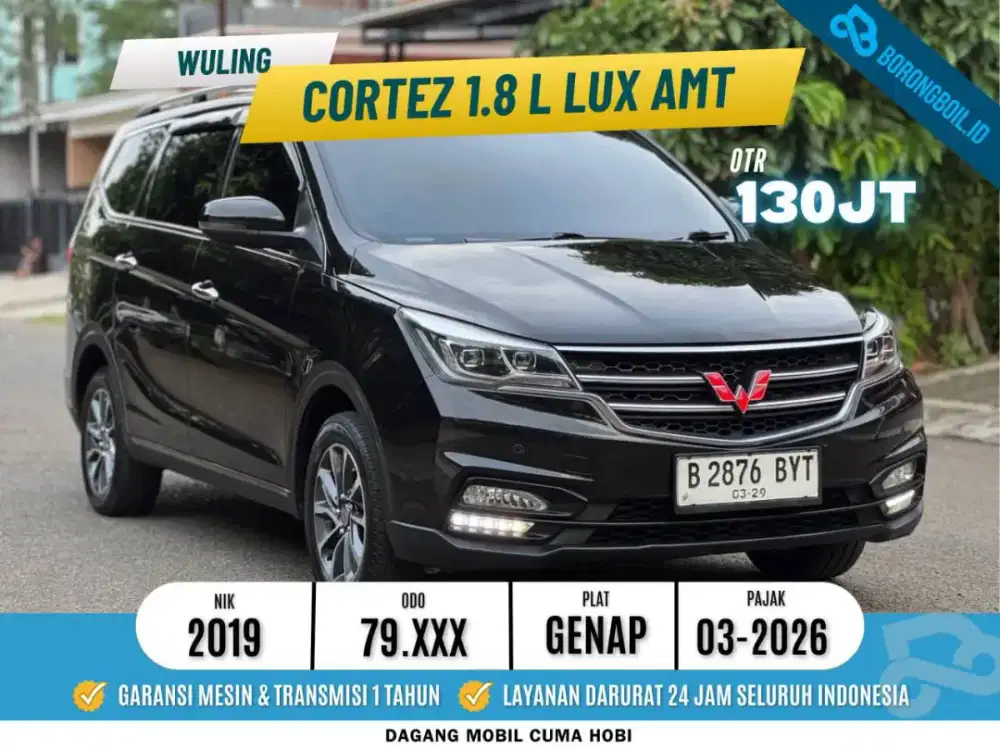 Termurah Wuling cortez 1.8 L lux amt 2019/2020 avanza