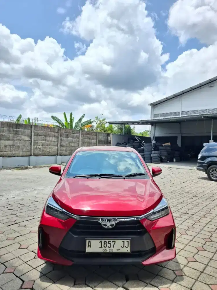 All new agya 2023 G 1.2 matic. Km 65rb
