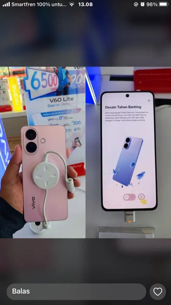 VIVO V60 LITE PROMO FREE TUMBLER