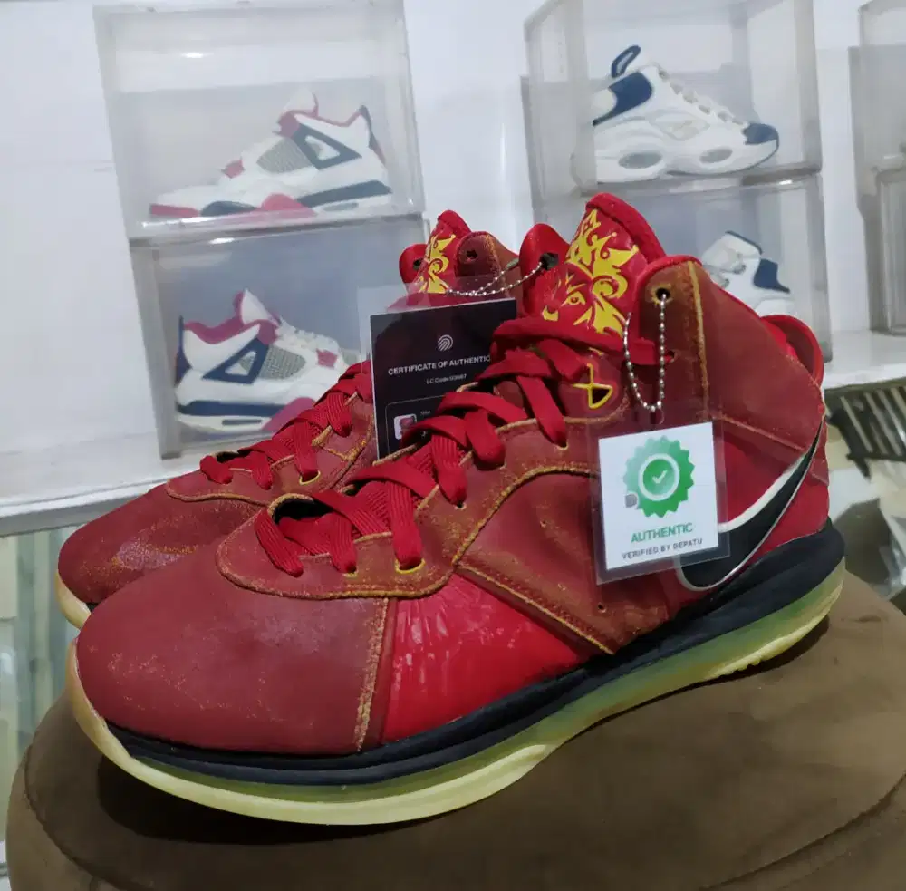 Sepatu Basket Lebron 8 QS Empire Jade