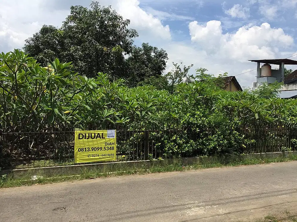 TANAH PEKARANGAN DI TENGAH KOTA JOGJA, DEKAT PASAR PASTY.