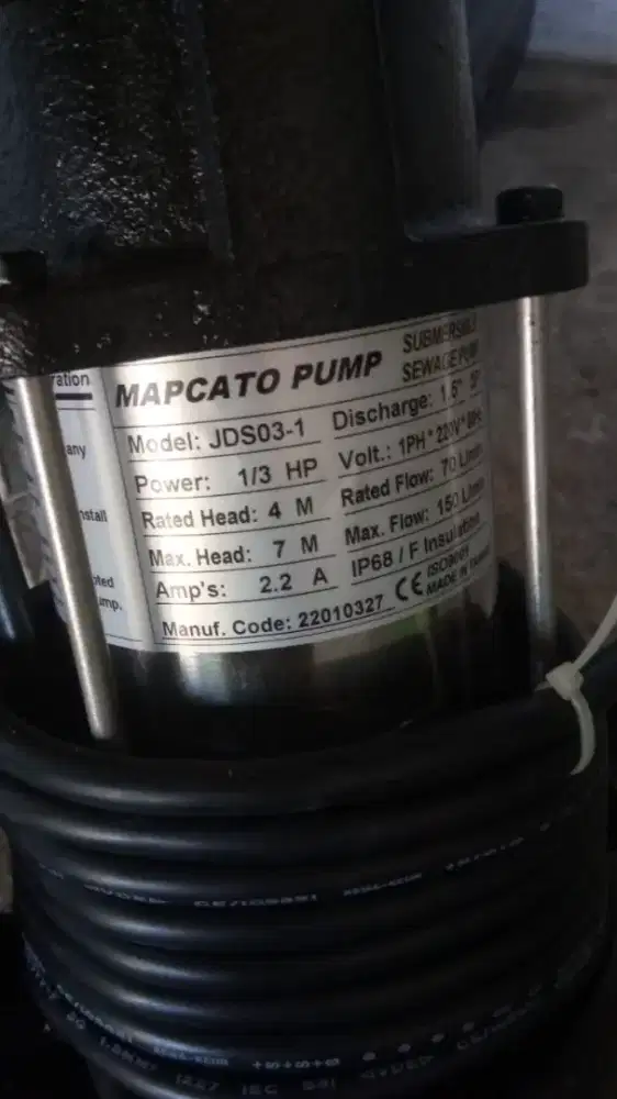 Pompa MAPCATO JDS03-1