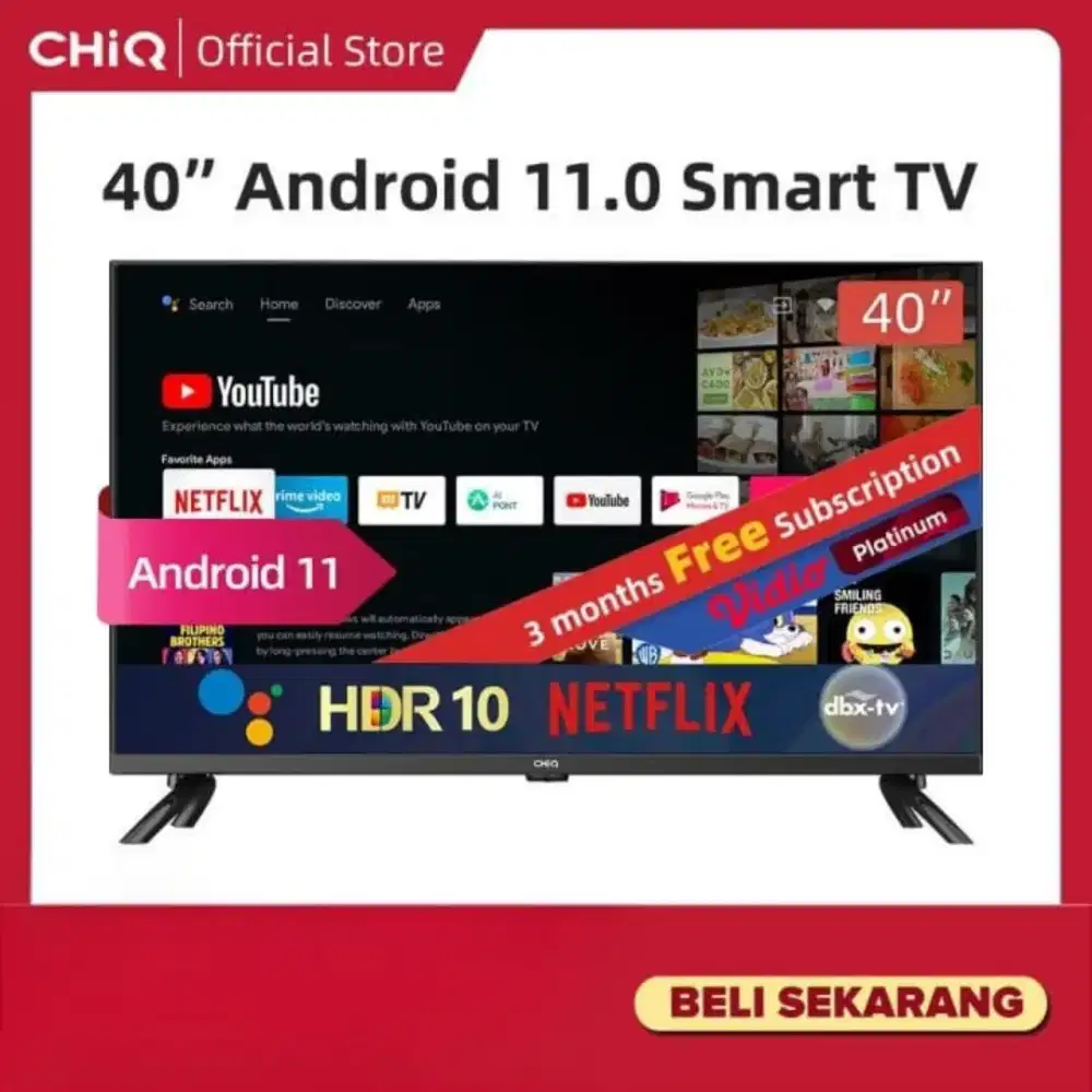 LED tv 40in android CHIQ
