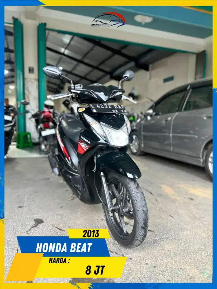 HONDA BEAT 2013 SIAP PAKAI MASZEEHH HIKMAH MOTOR KEPUH MALANG