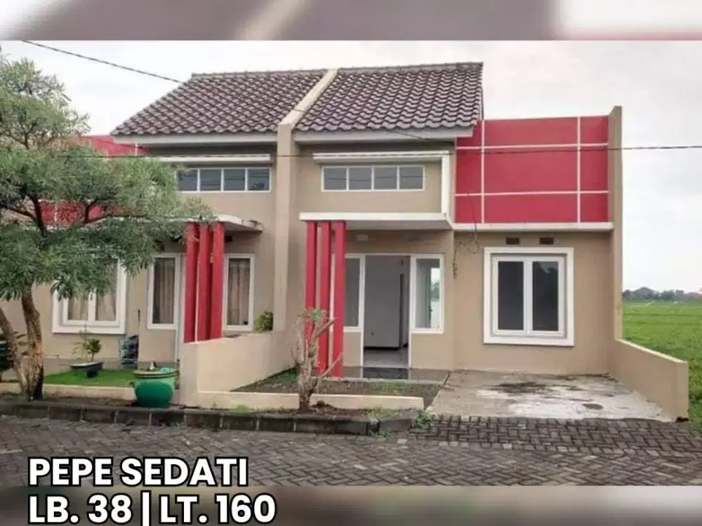 Rumah Sedati Luas 160 Murah Sidoarjo 486 Juta